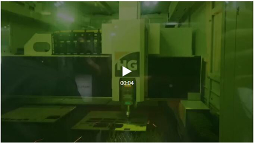 上Ｄ瞎28超高功率激光切割机埃森展现场切割视频