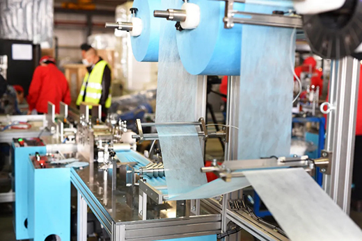 南宫28平面口罩自动打片机